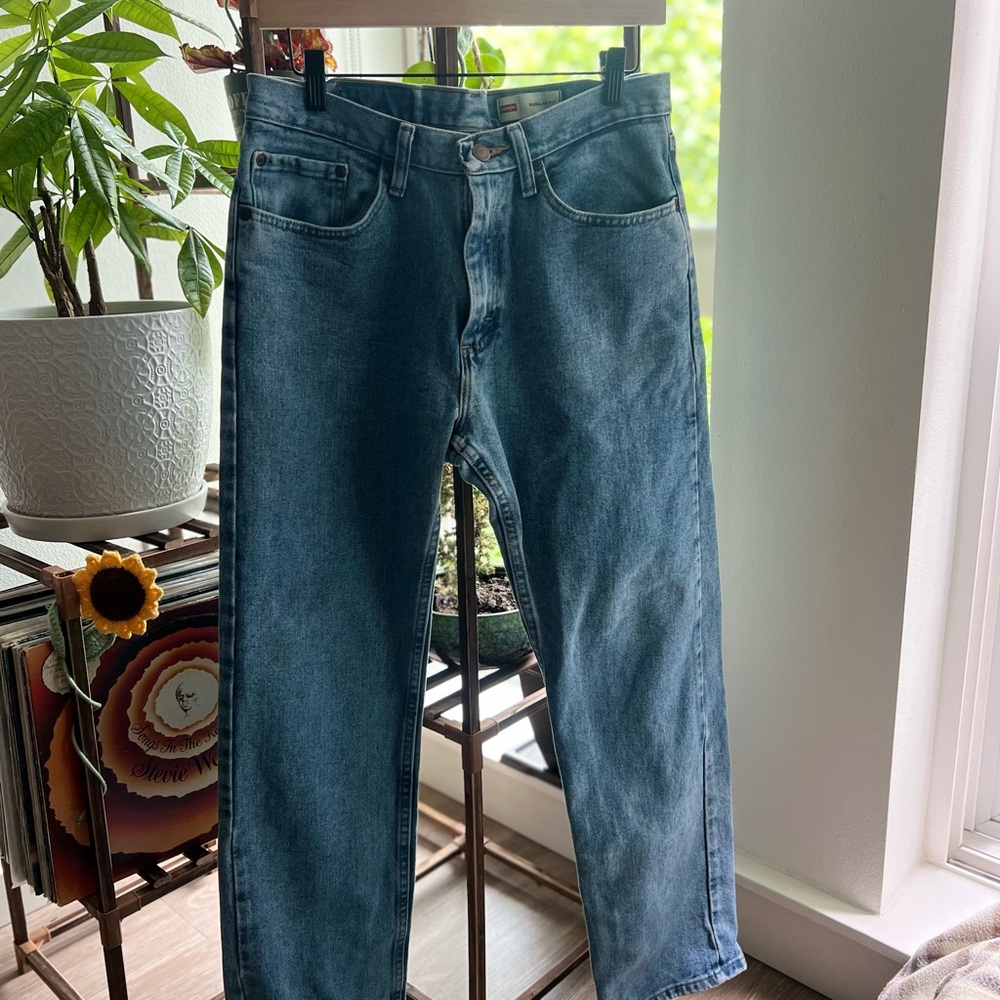 Wrangler Blue Straight Jeans Classic Style